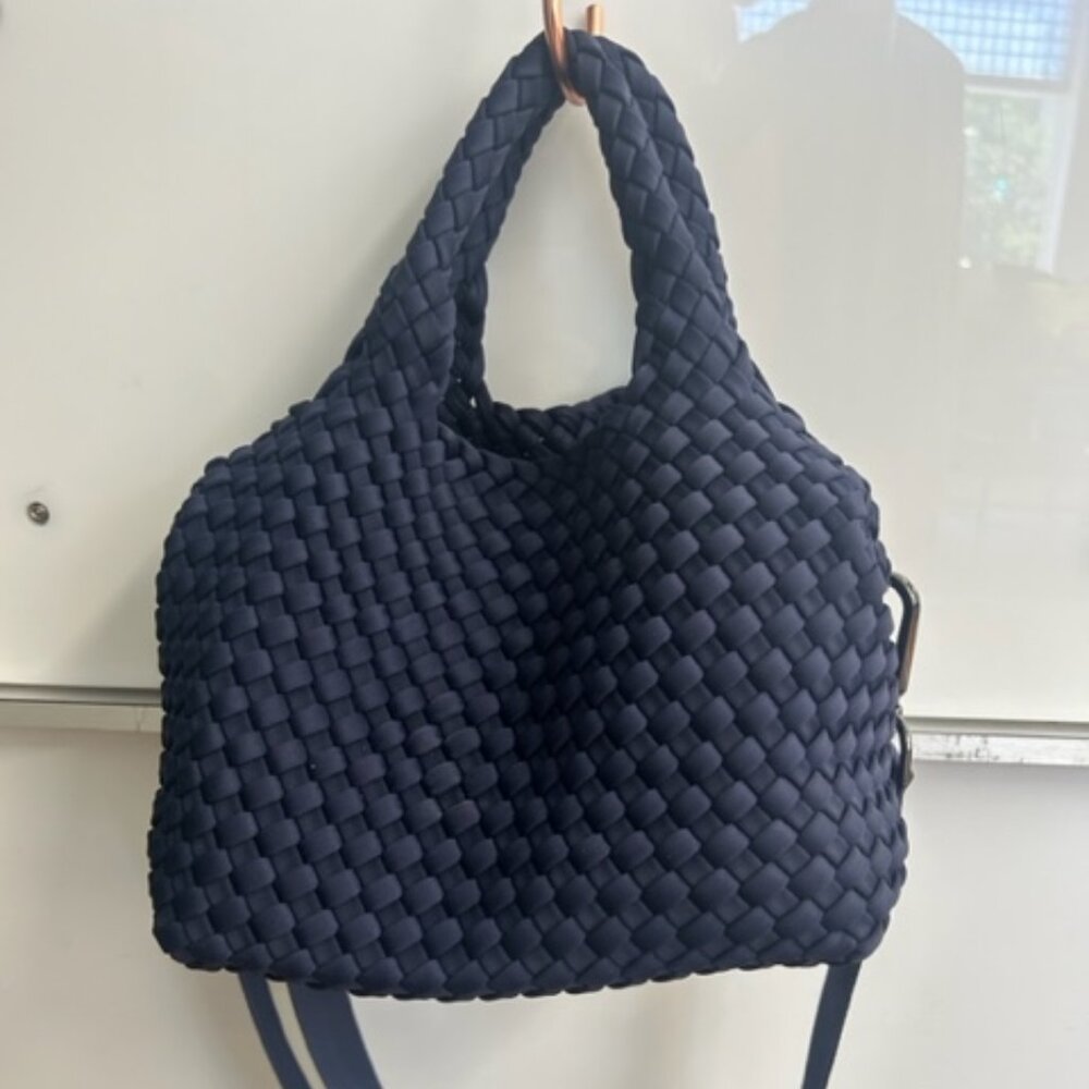 Naghedi - Mini St Barths Tote in Ink Blue